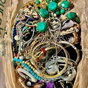 Old junk jewelry
